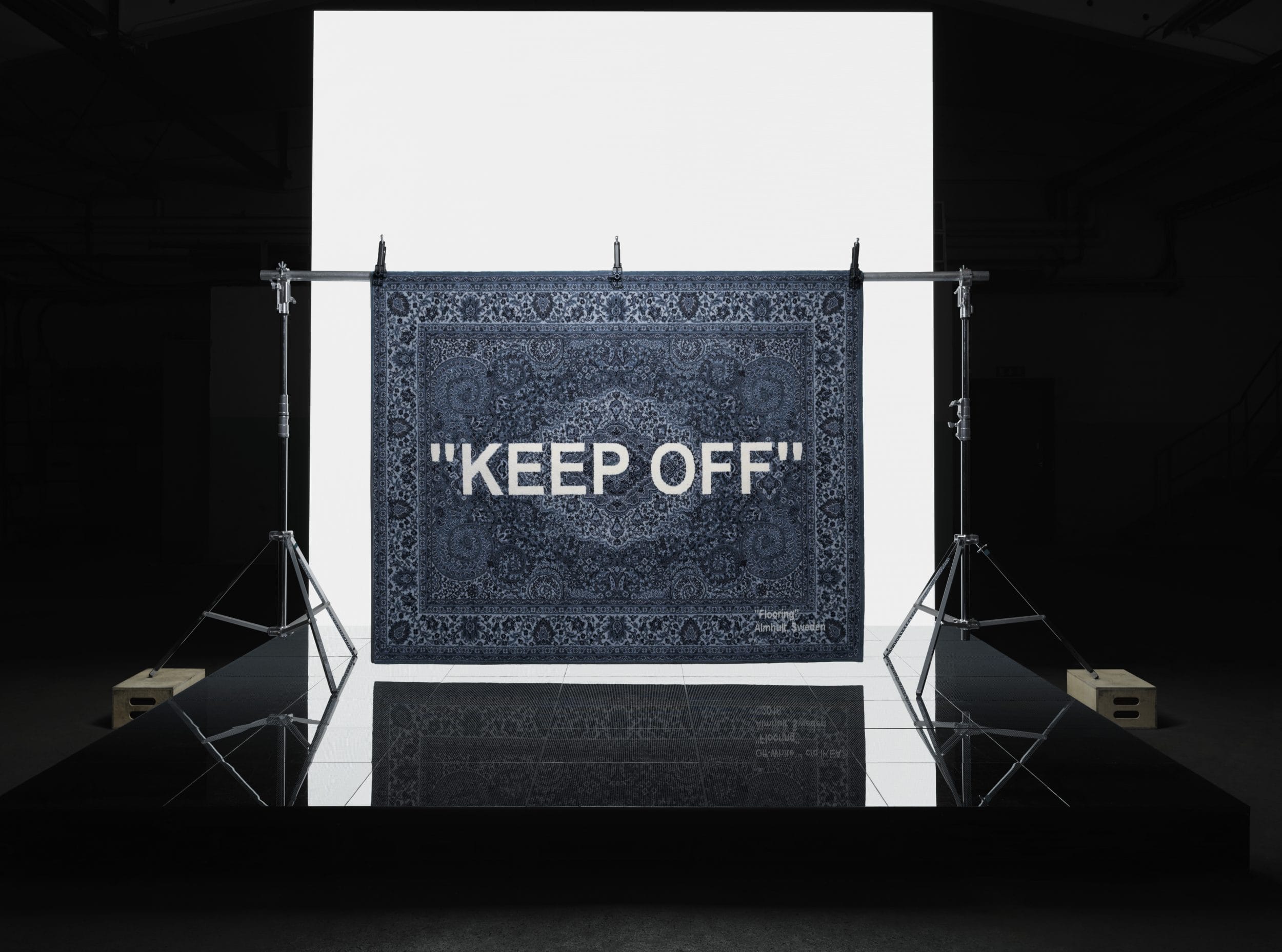 Virgil Abloh’s “Keep Off” Rug Is Coming To IKEA SG In May – SHOUT