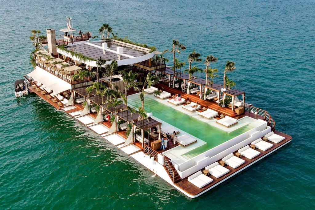 Yona Worlds First Ever Floating Beach Club With Gorgeous Degree