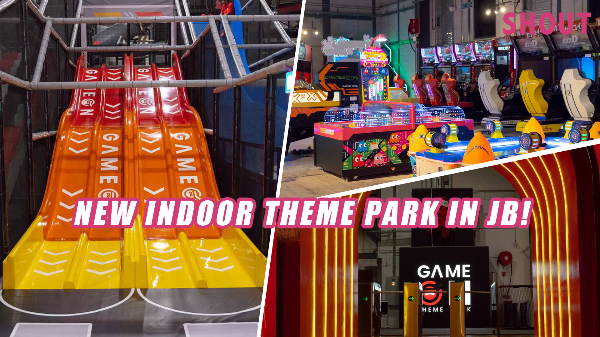 GAME ON: NEW MEGA INDOOR THEME PARK IN JOHOR BAHRU WITH ZIPLINE, OBSTACLE  COURSES, ARCADE, KARAOKE & MORE FROM JUST ~$5 SGD PER PERSON! - Shout