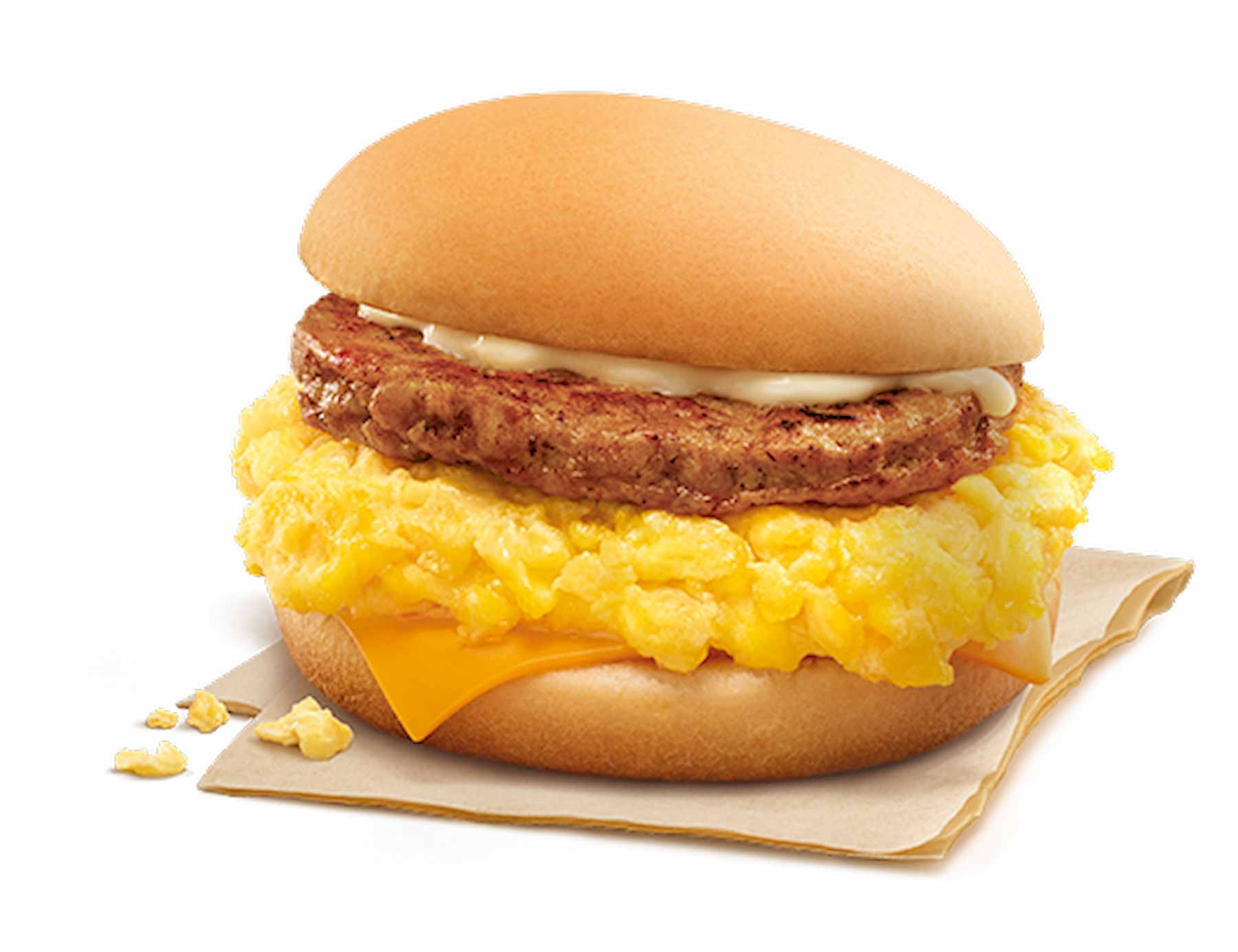 McDonald's Scrambled Egg Burgers (1)