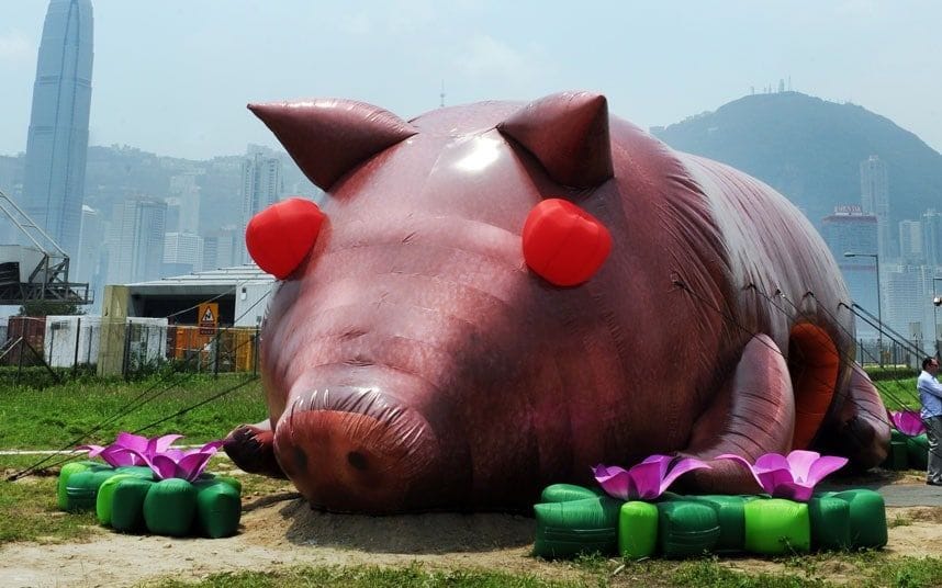 Cao Fei: House of Treasures, Inflation! West Kowloon Cultural District, Hong Kong
