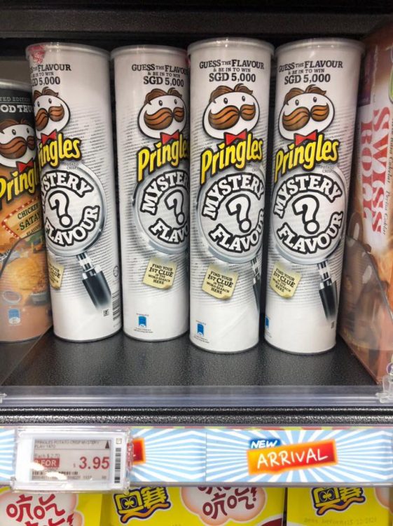 Pringles Mystery Flavour Now Available in Singapore, Get to Win $5000 ...