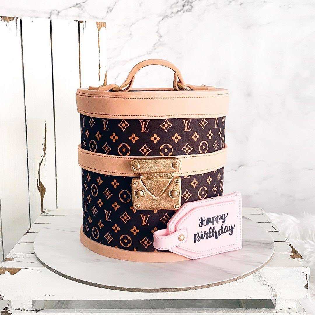 GirlStyle Singapore on Instagram: 【 @girlstyle.sg 】 Bake Louis Vuitton &  Chanel Branded Roll Cakes With These Affordable Baking Stencils In  Singapore . The Branded Logo Cake Stencils are soft acrylic sheets