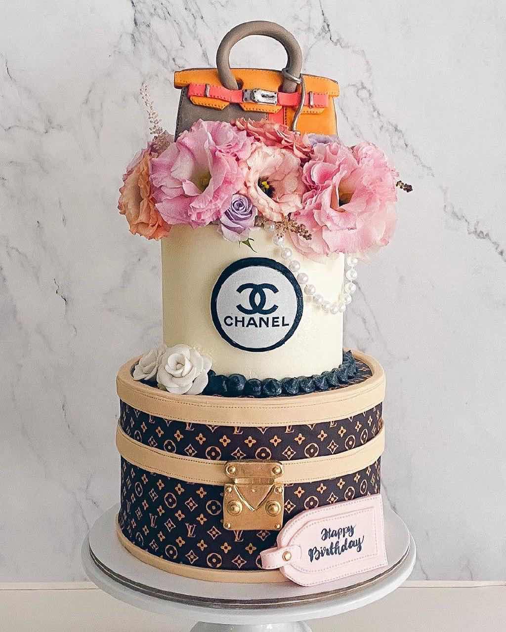Chanel Gucci Louis Vuitton Cakes