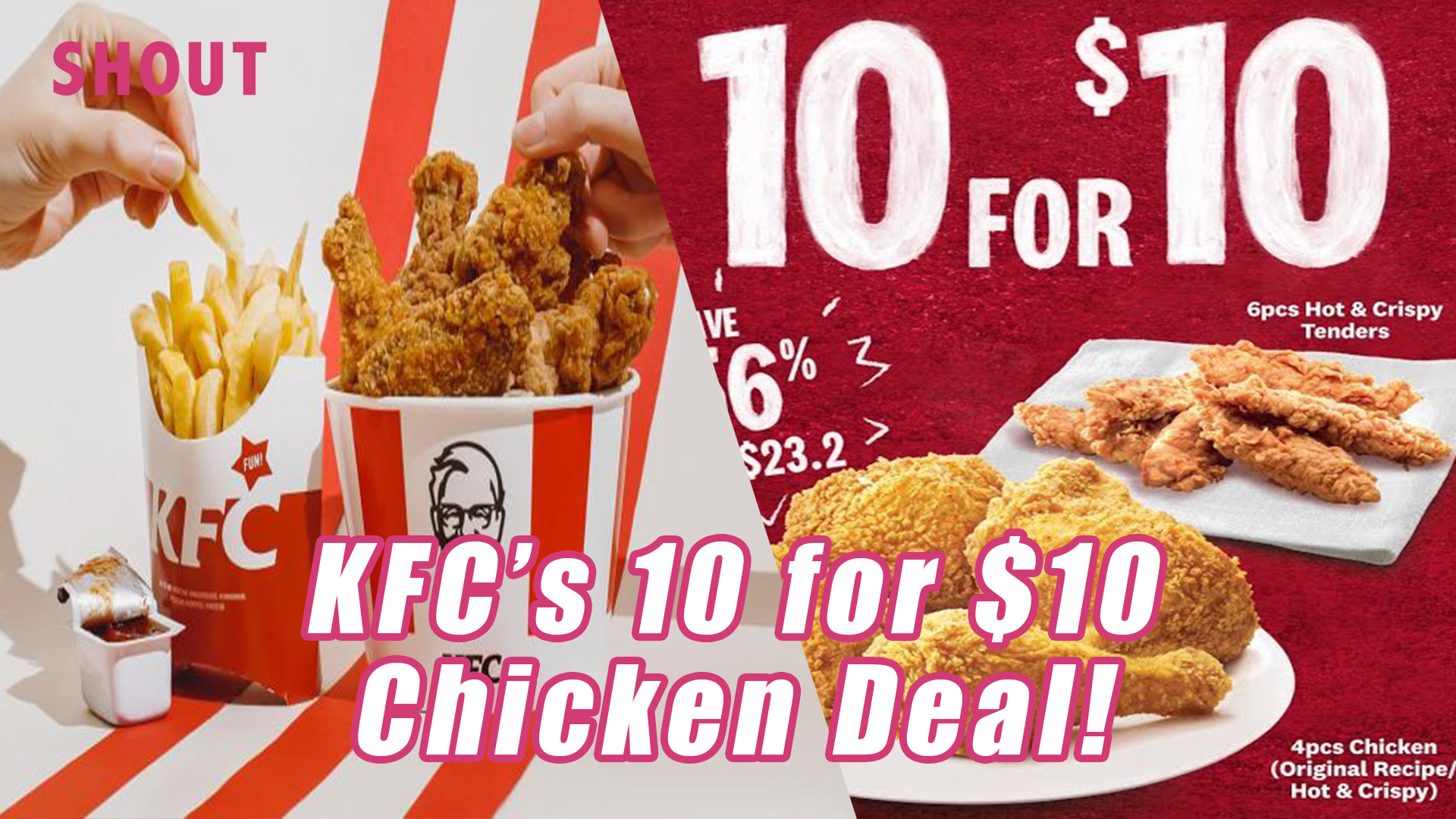 Kfcs For Chicken Deal Shout