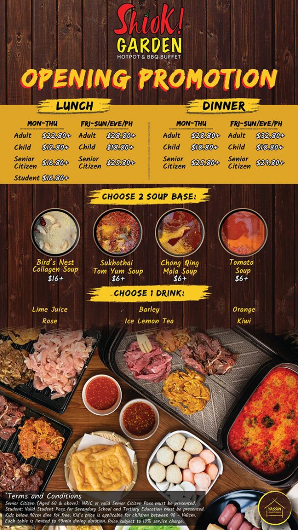 New Muslim-Owned Hotpot & BBQ Buffet @ Woodlands! - Shout