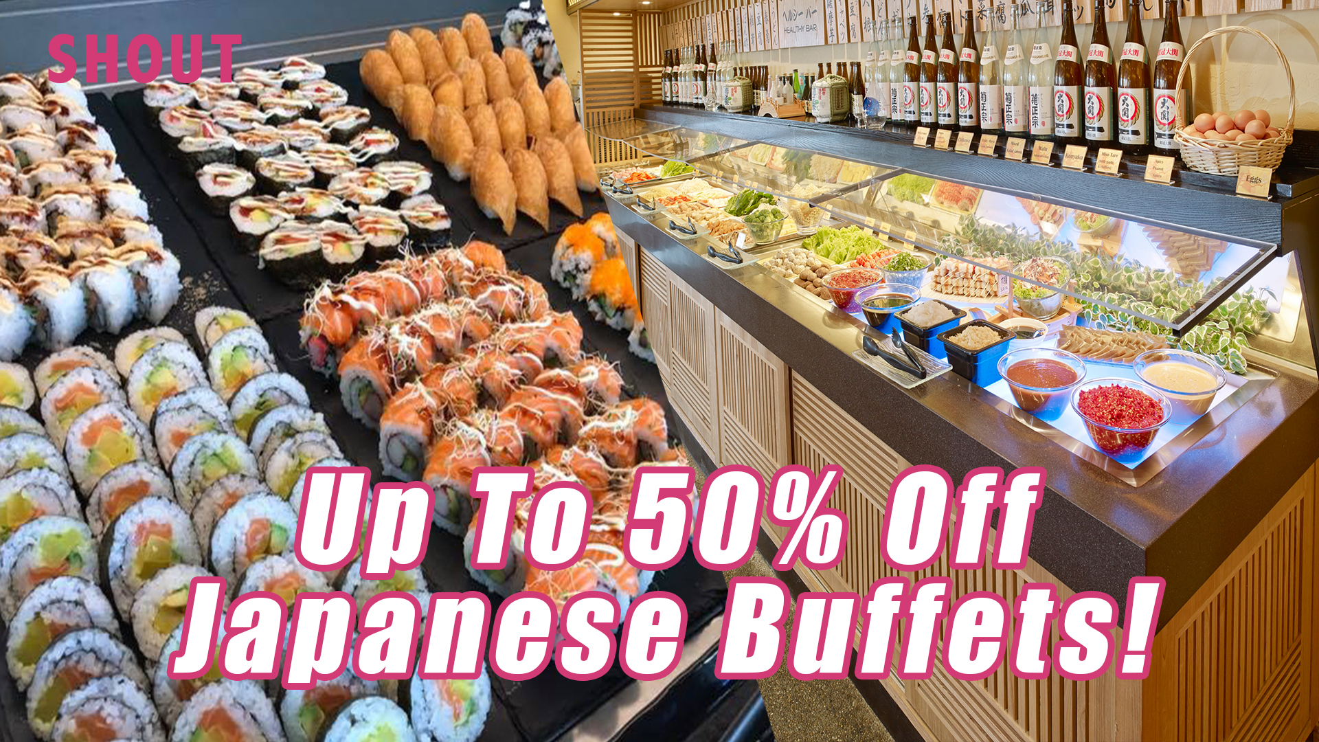 Get Up To 50% Off These Japanese Buffets When You Dine-In With a Friend