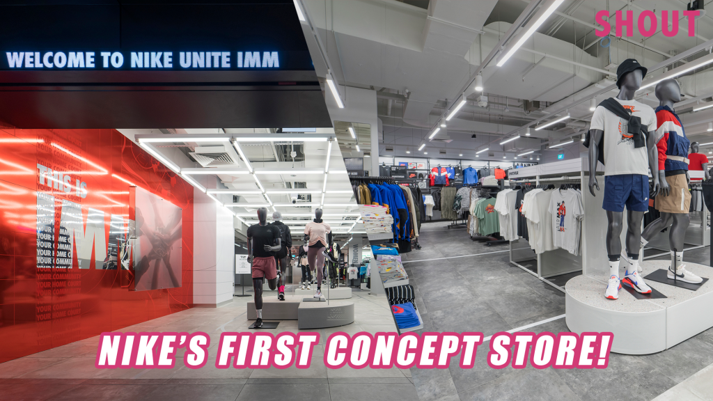 THE FIRST NIKE CONCEPT STORE IN SOUTHEAST ASIA OPENS AT IMM - Shout