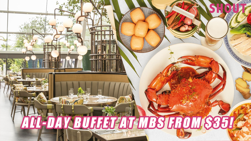 $35 BUFFET AT GARDEN-THEMED RESTAURANT IN MARINA BAY SANDS WITH LIVE ...