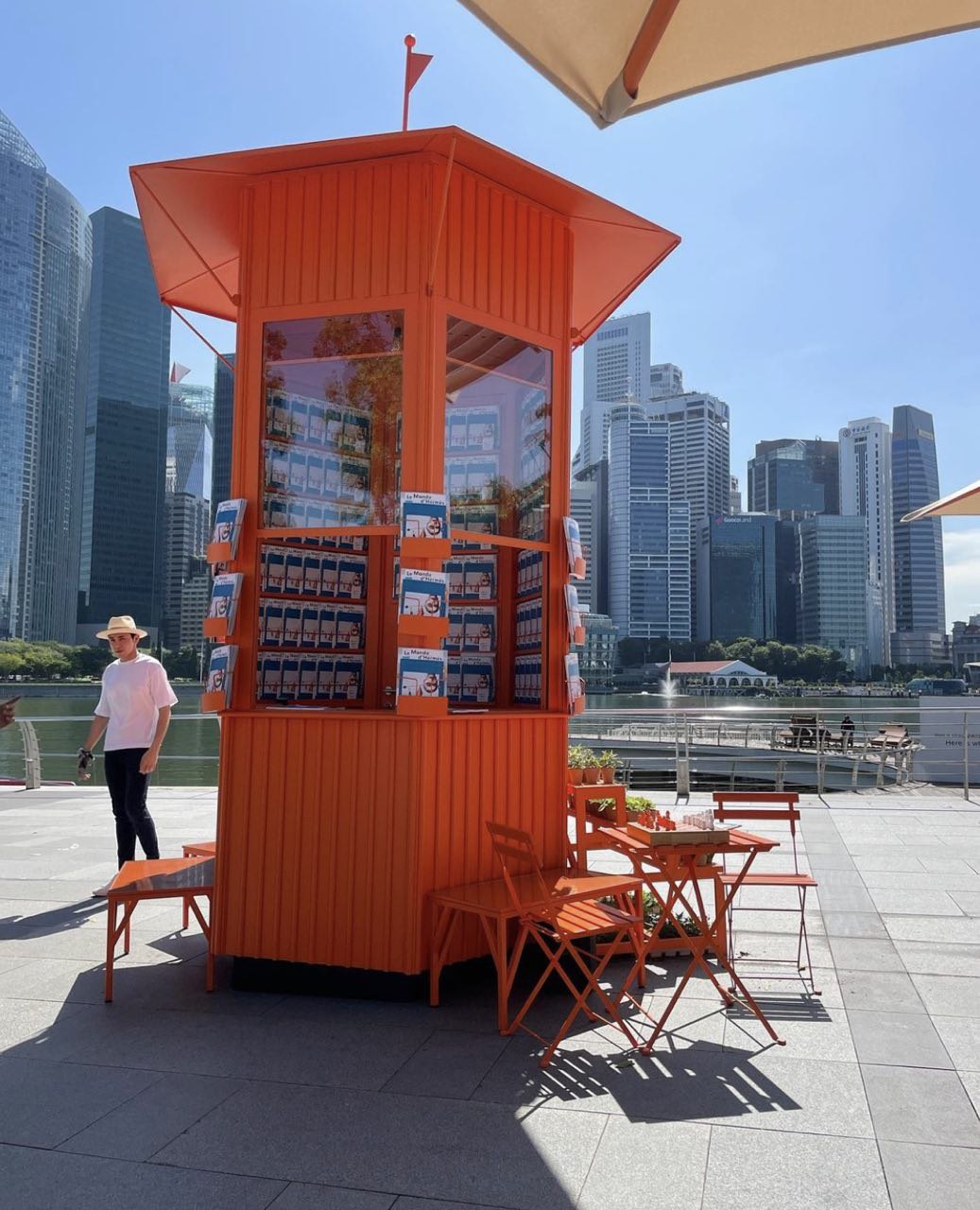 HERMÈS POP-UP AT MARINA BAY SANDS WITH FREE POTTED PLANTS, HAIKUS,  BALLOONS, CARICATURES & MORE! - Shout