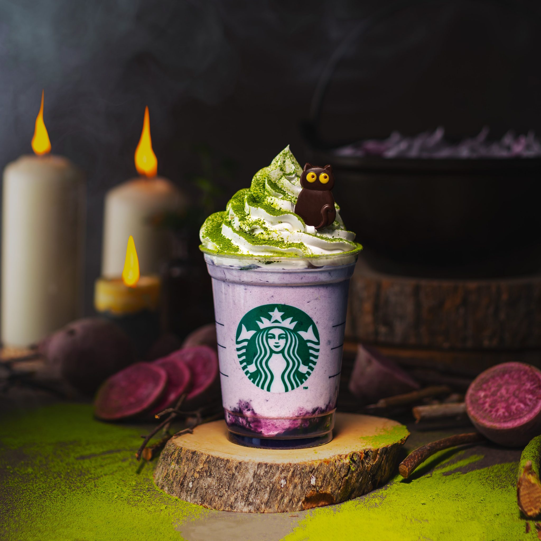 STARBUCKS’ NEW PASTEL PURPLE DRINK & SPOOKY HALLOWEEN DRINKWARE! Shout