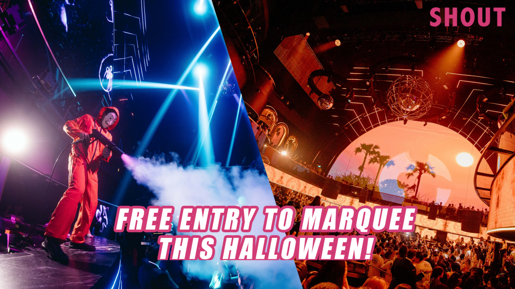 FREE ENTRY TO MARQUEE’S HALLOWEEN PARTY THIS 29TH OCTOBER 2022! Shout