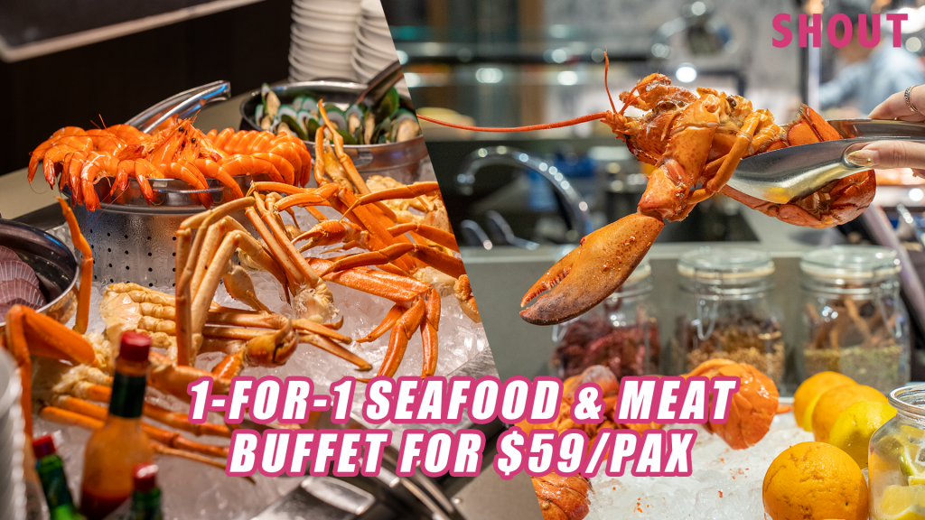 [SHOUT REVIEWS] 1-FOR-1 SEAFOOD & GRILL BUFFET WITH LOBSTERS, SNOW CRAB ...