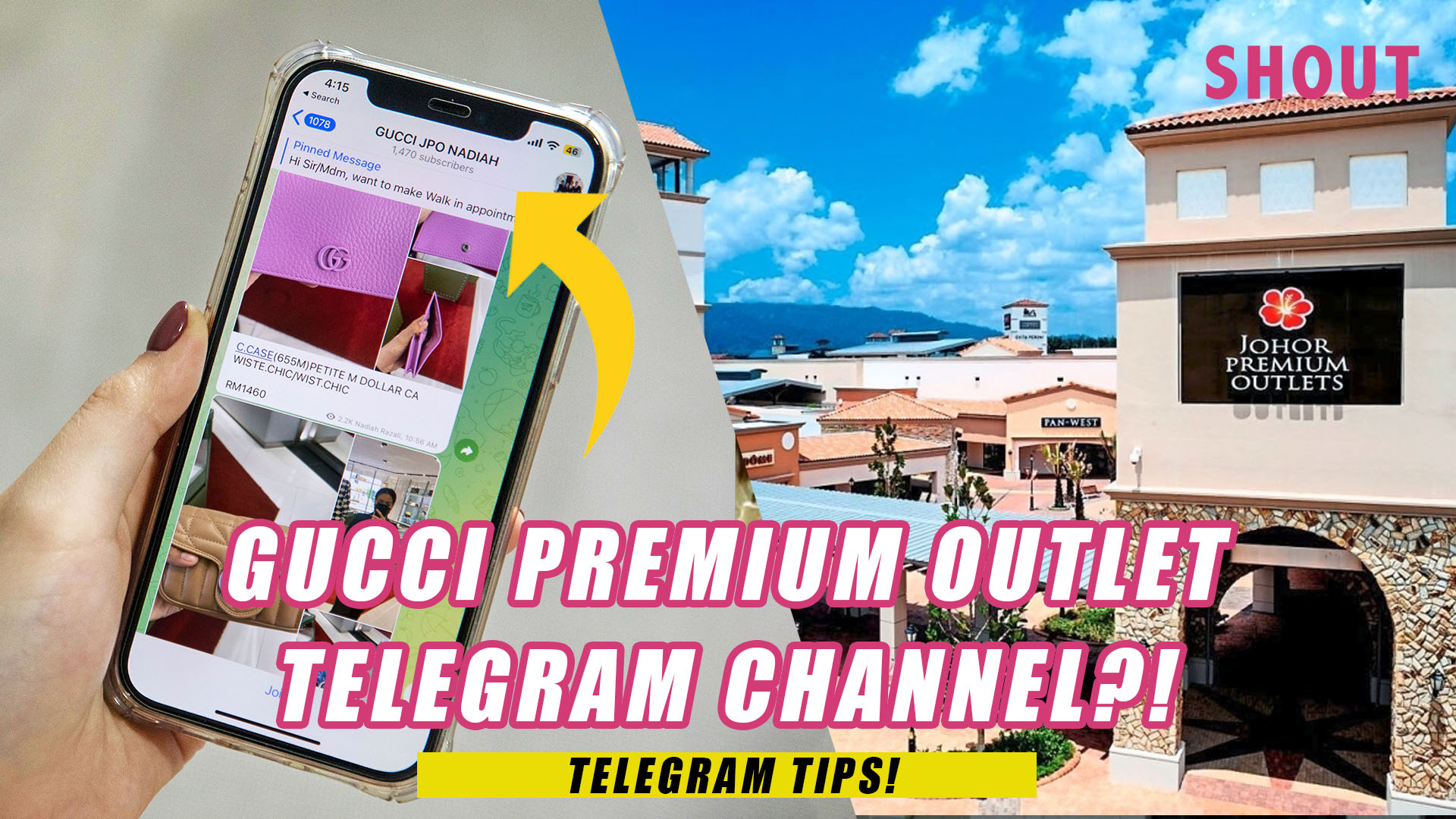 Johor Premium Outlet (JPO) Shopping Vlog - Part 1 (Gucci + Balenciaga) 