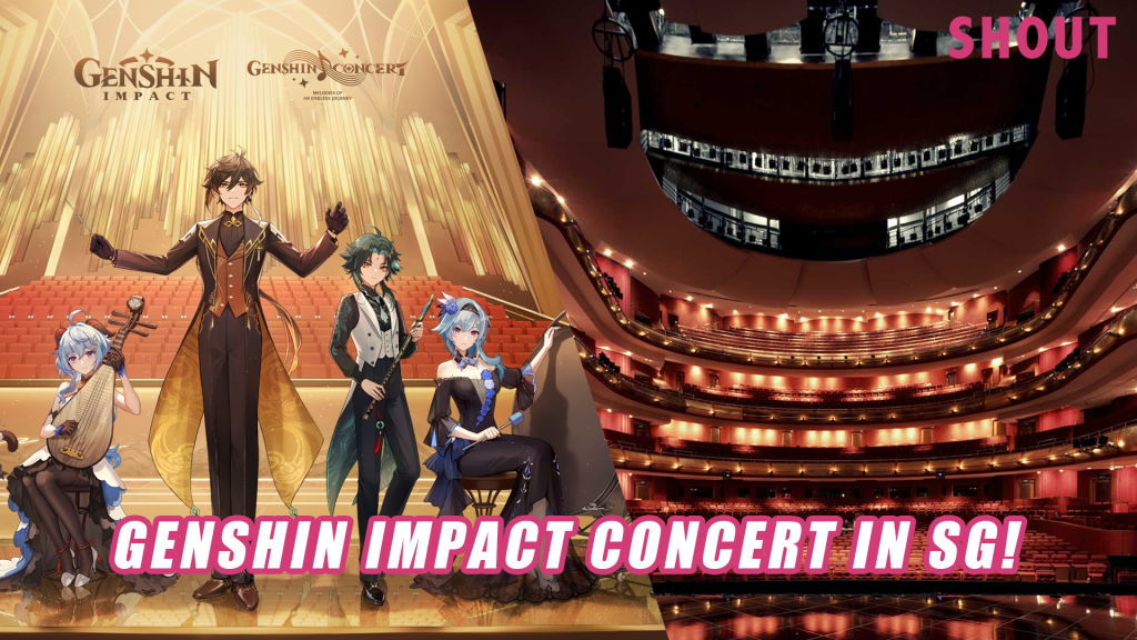 GENSHIN CONCERT TOUR IS COMING TO SINGAPORE’S ESPLANADE THEATRE THIS