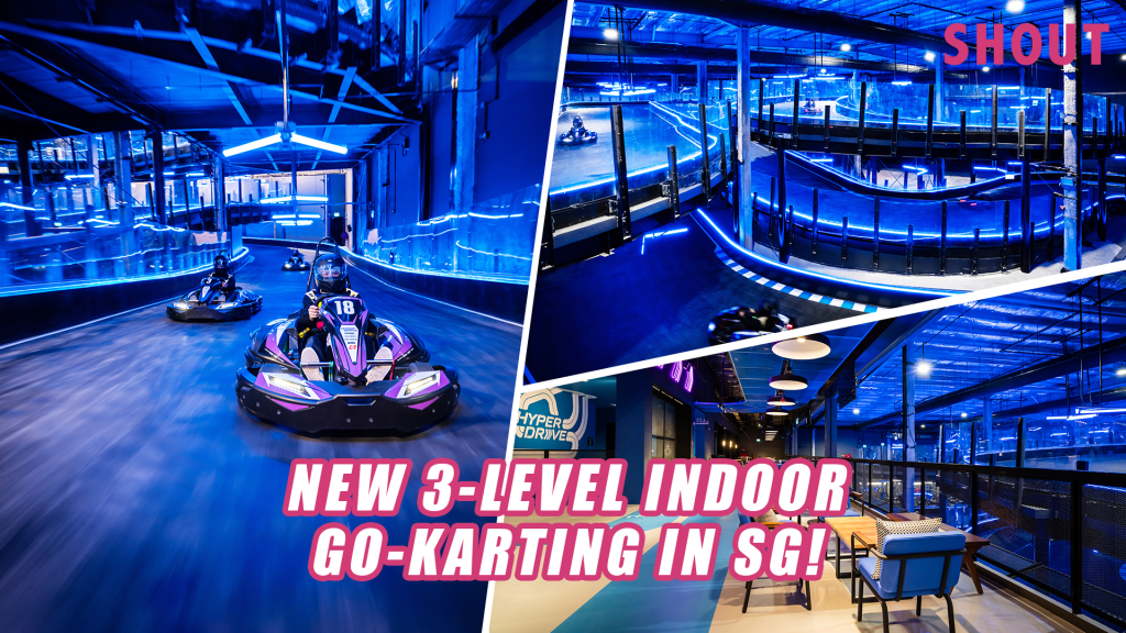 Hyperdrive At The Palawan @ Sentosa: 3-level Indoor Electric Go-kart 