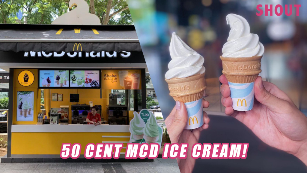 50 Cent Vanilla Ice Cream Cones At All Mcdonalds Outlets Till 26th