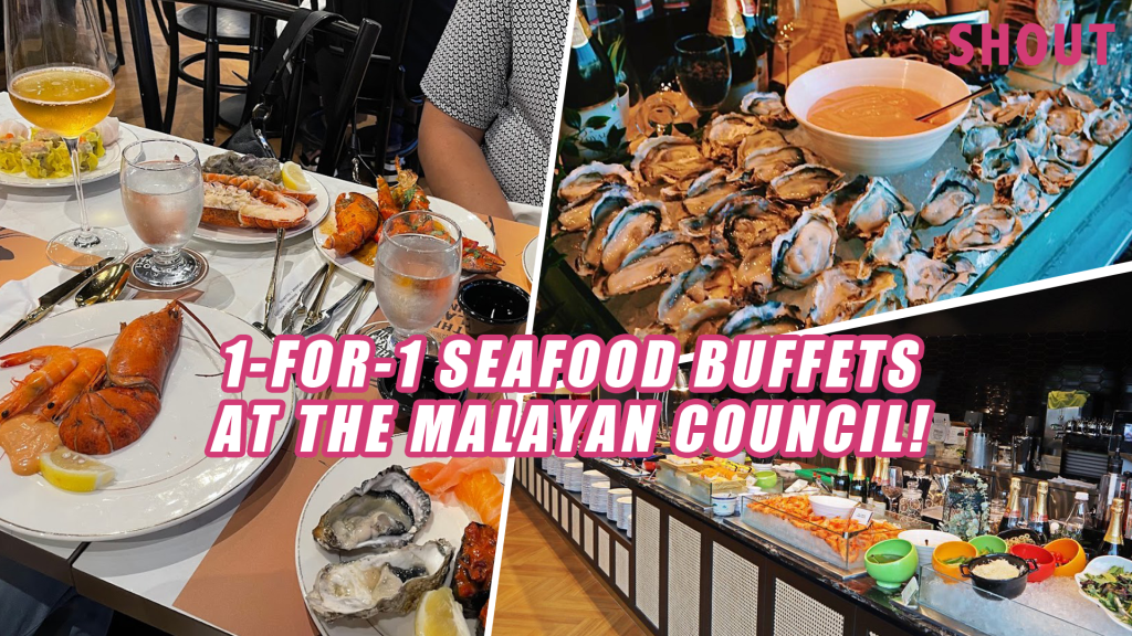 1-FOR-1 HALAL SEAFOOD BUFFET AT THE MALAYAN COUNCIL FULLERTON FROM $22. ...